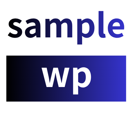 Sample WordPress